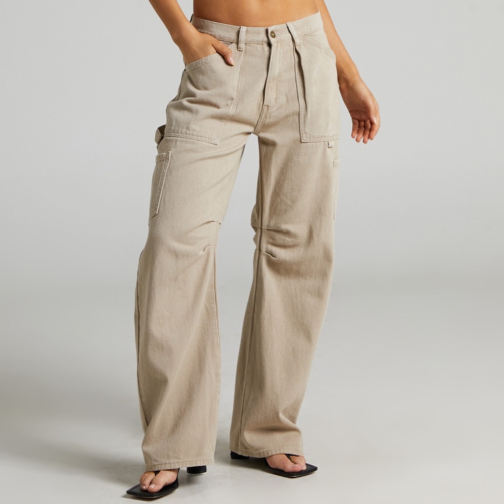 Lioness Princess Polly Miami Vice Pants Beige Size Small. Never worn